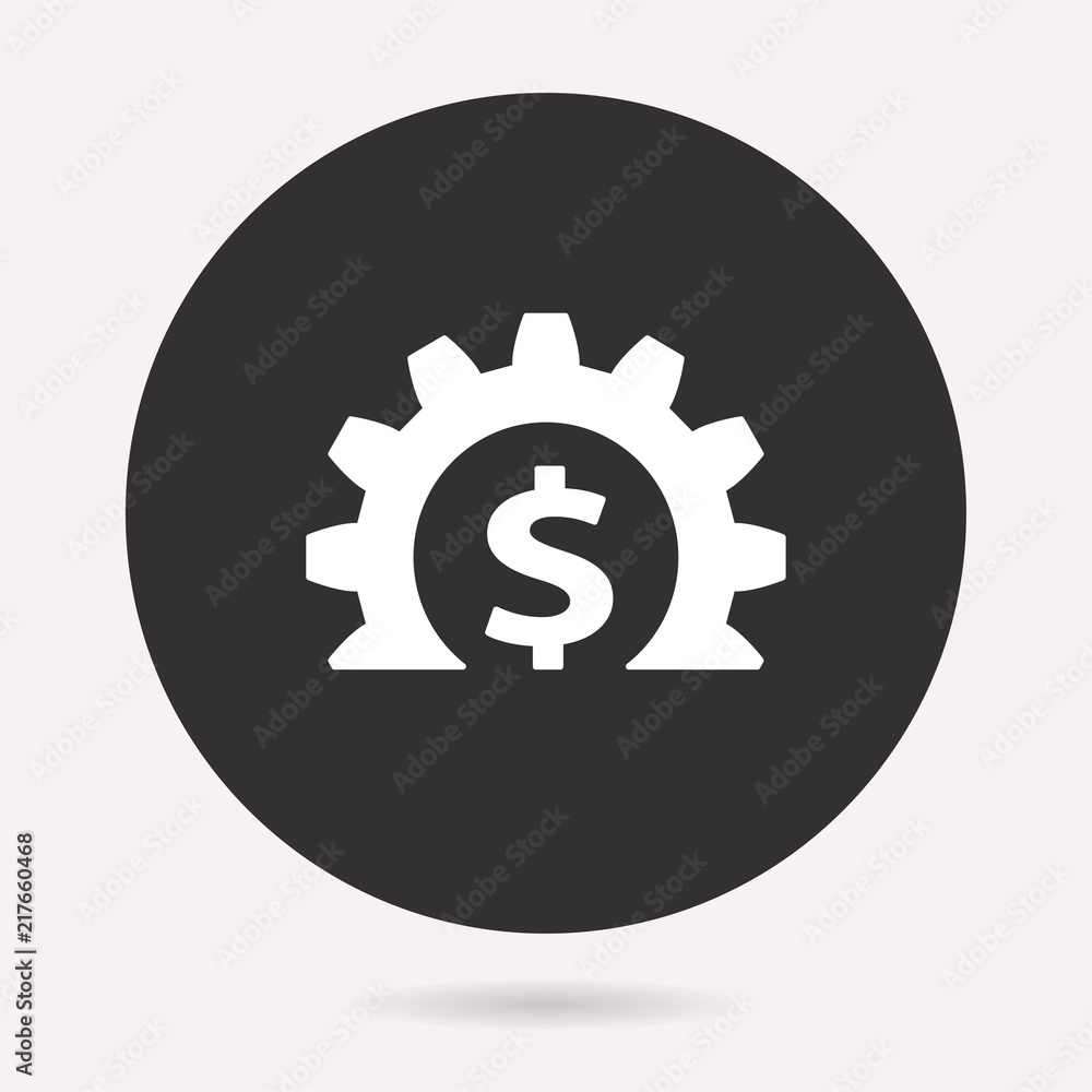 Investments money - vector icon. Investments money - vector icon.