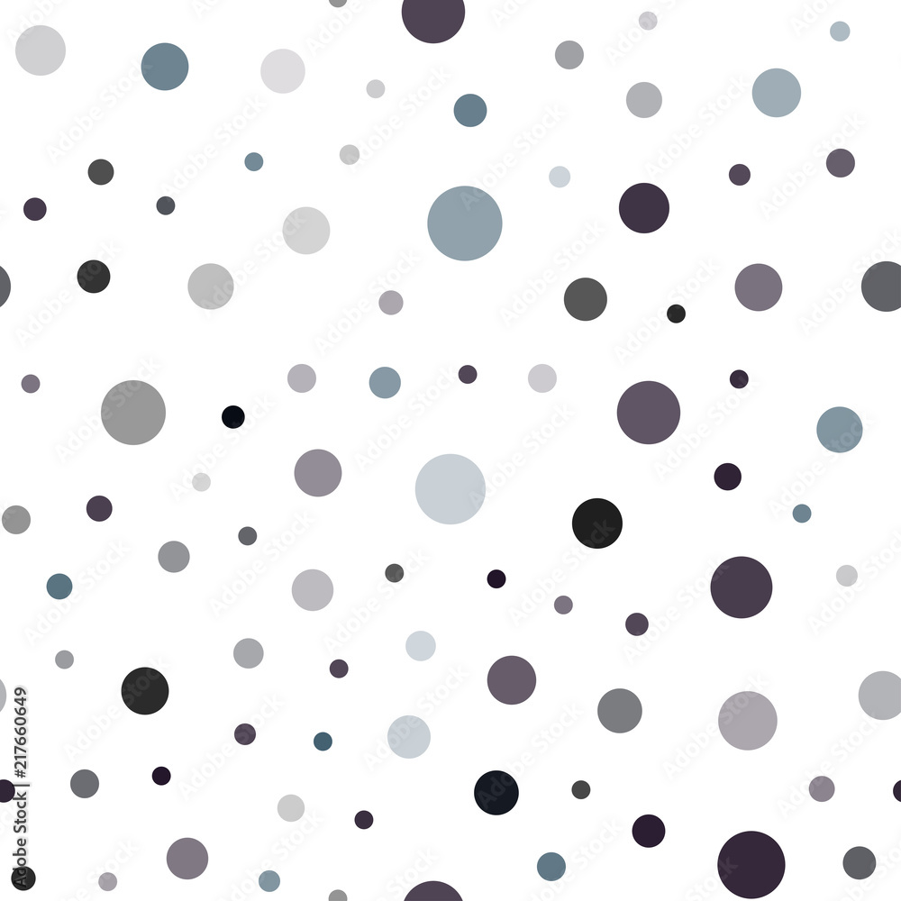 Dark BLUE vector seamless backdrop with dots.