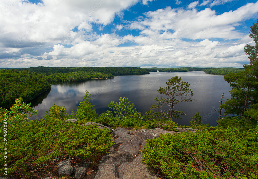 Fototapeta premium beautiful canadian lake