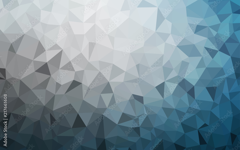 Light BLUE vector gradient triangles pattern. Light BLUE vector gradient triangles pattern.