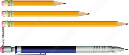pencil and automatic pencil