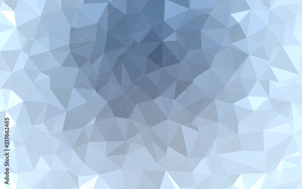 Light BLUE vector polygonal template. Light BLUE vector polygonal template.