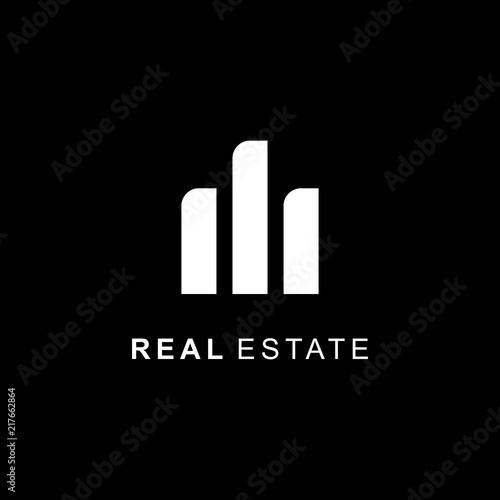 Real estate logo template i...