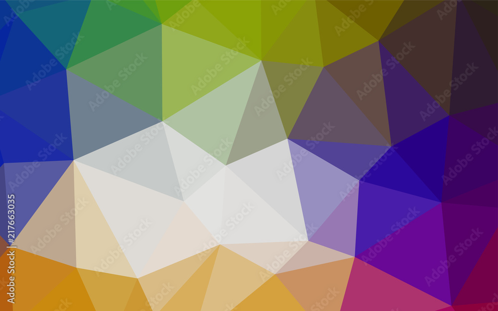 Dark Yellow vector low poly cover. Dark Yellow vector low poly cover.