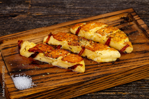 Grilled Halloumi cheese