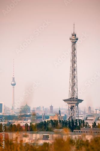 Funkturm zu Berlin / Betrachtung vom Drachenberg photo