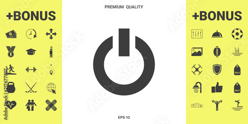 Power button icon
