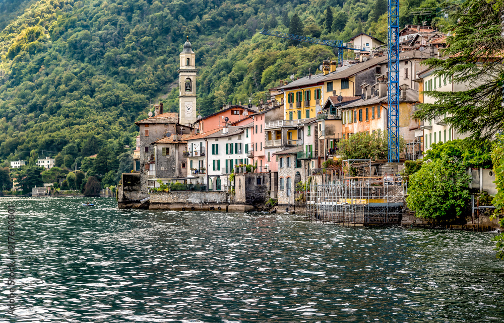 Brienno is a small ancient village on the shore of Lake Como, Lombardy, Italy