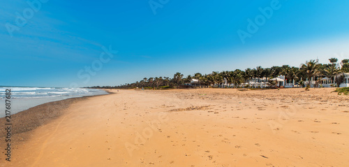 West Africa Gambia Banjul Serrekunda -  view of the  Paradise beach photo