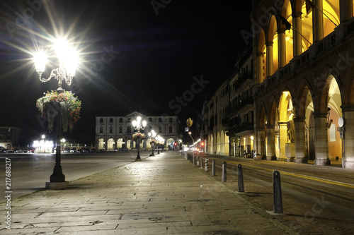 Padova, Italy - July, 17, 2018: center of Padova, Italy, at night © Dmitry Vereshchagin