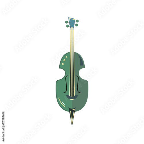 Contrabass icon isolated on white background