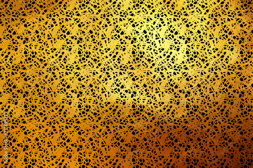 Wallpaper Mural Creative modern digital luxurious shiny golden texture pattern abstract background Torontodigital.ca
