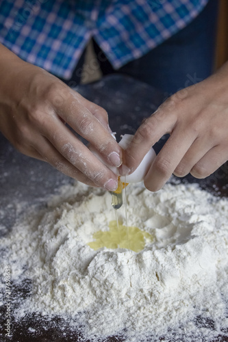 Dough preparation process