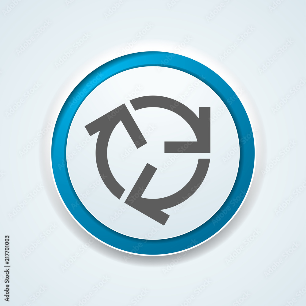 Refresh button illustration Refresh button illustration