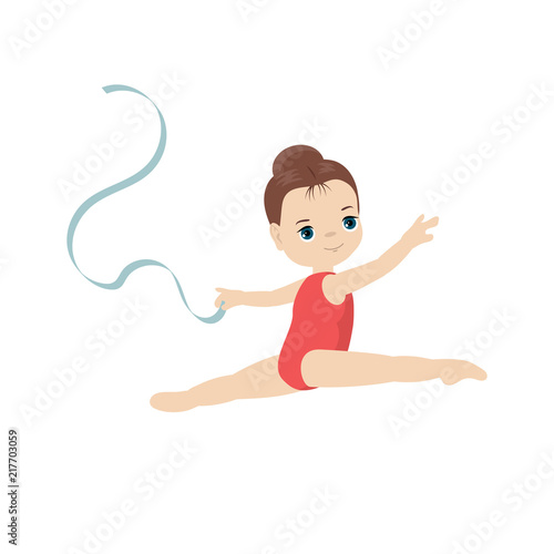 Children sport illustration