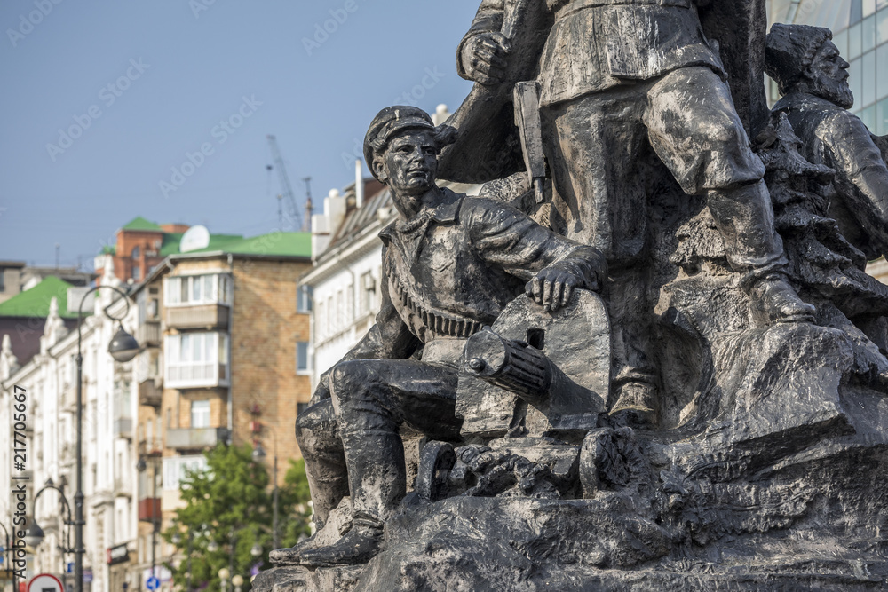 Monument to the figthers for the Soviet power in the Far East, Vladivostok (Russia)