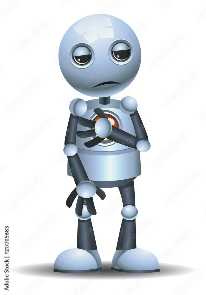 little robot emotion in sad little robot emotion in sad
