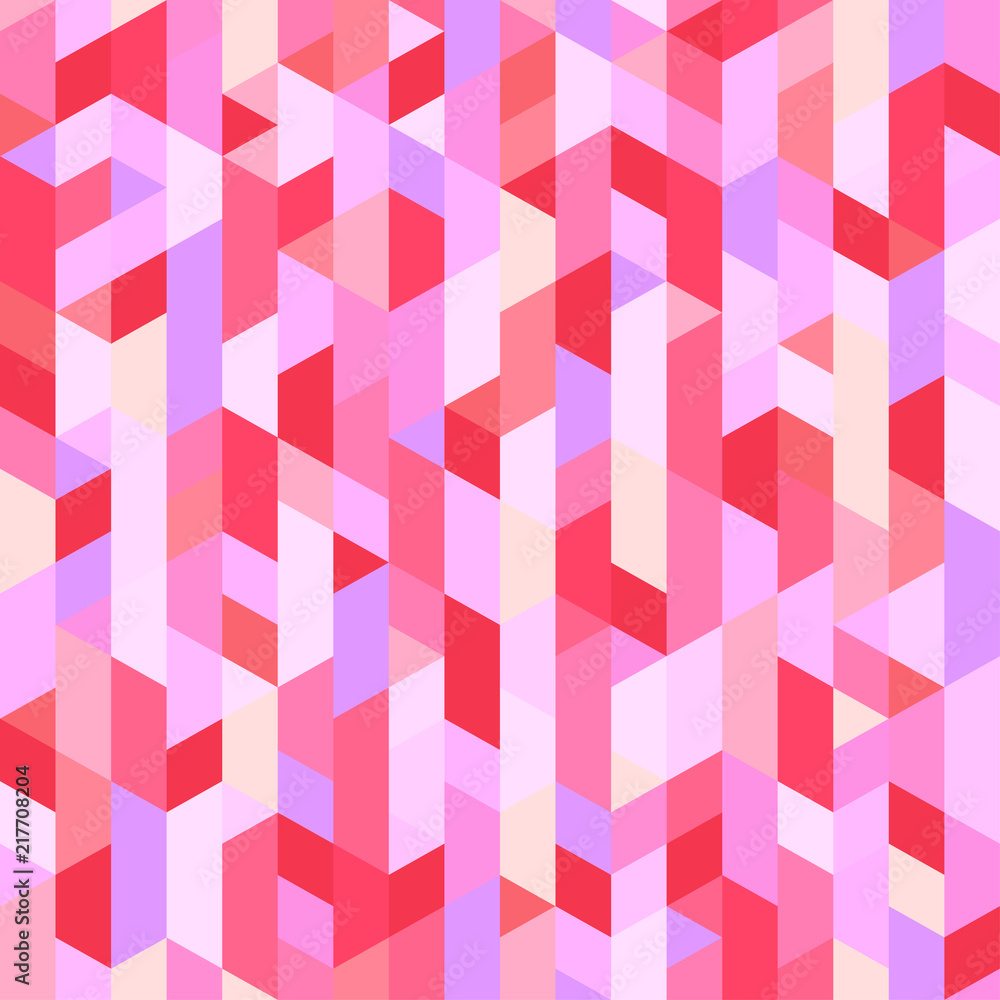 Tile neon pink and orange stripes pattern Vector Image