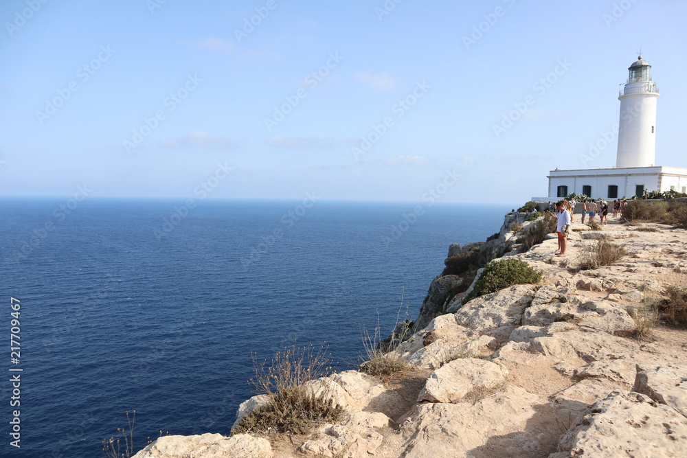 El pilar de la mola, formentera island