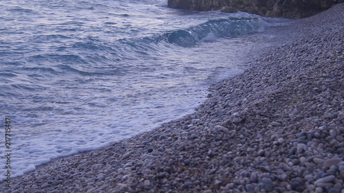 Playa de piedras
