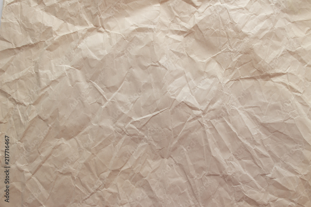 Fototapeta premium Crumpled paper