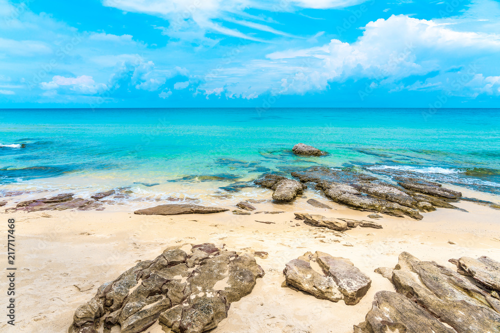Beautiful Tropical Beach blue ocean background Summer view Sunshine at Sand and Sea Asia Beach Thailand Destinations Beautiful Tropical Beach blue ocean background Summer view Sunshine at Sand and Sea Asia Beach Thailand Destinations