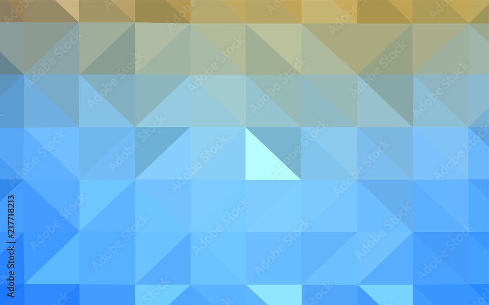 Light BLUE vector abstract polygonal background. Light BLUE vector abstract polygonal background.