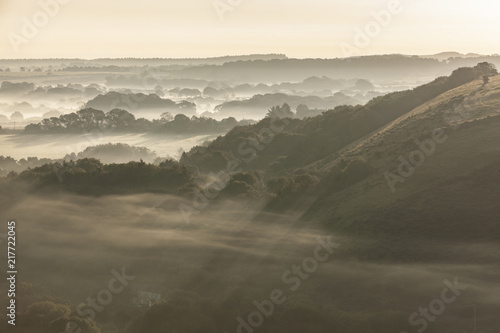 Early Morning Mist on the Isle of Purbeck