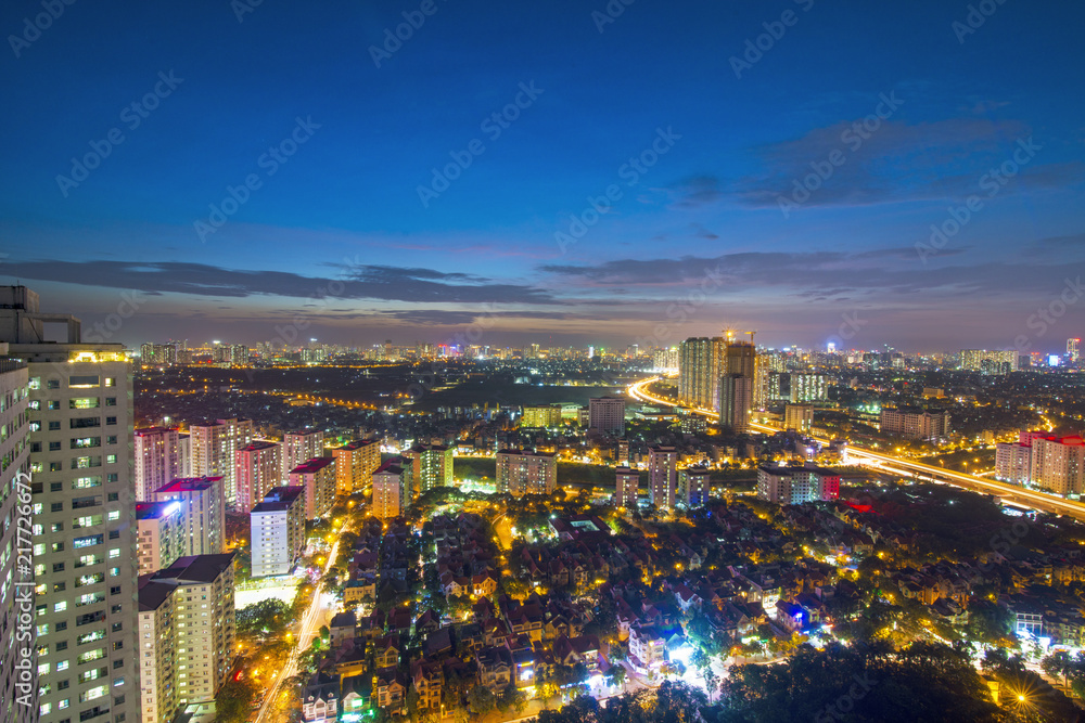 Obraz premium Hanoi Cityscape