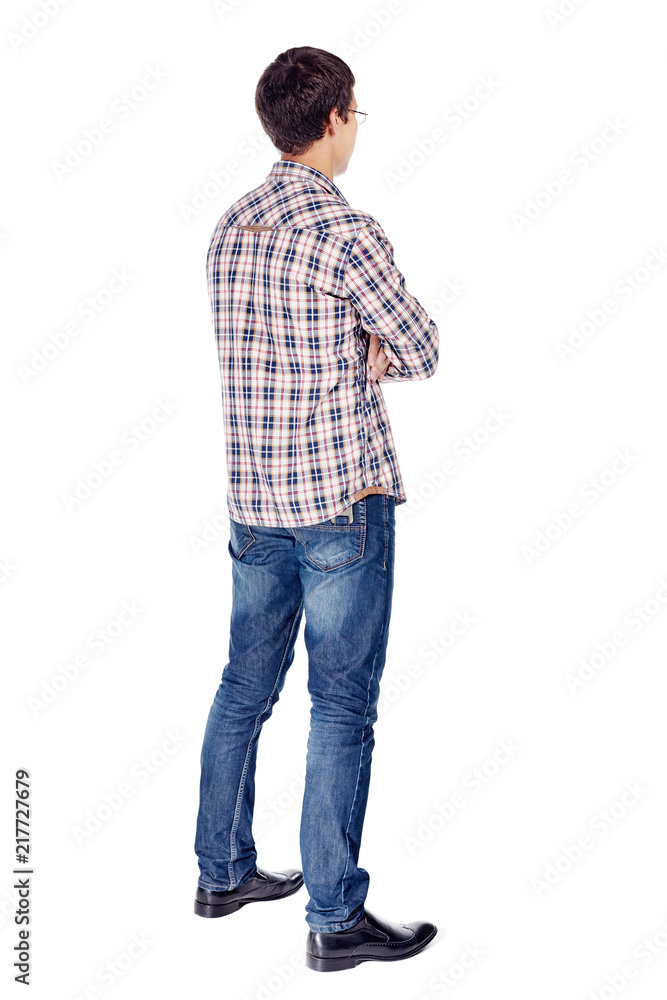 Man with arms crossed full body Man with arms crossed full body