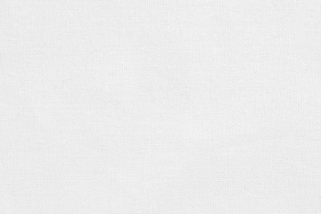 White cotton fabric texture background, seamless pattern of natural textile.