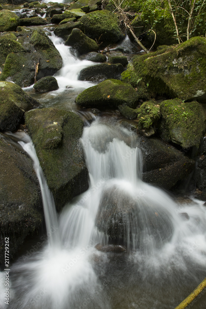 Saint Nicolas Waterfall in Vosges France