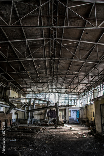 Verlassene Fabrikhalle
