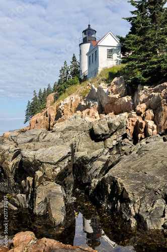 Bass Harbor Lighthouse, Acadia National Park, USA photo