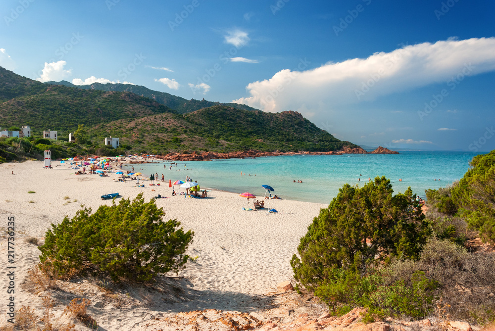 Spiaggia de su Sirboni, Sardegna, Italia