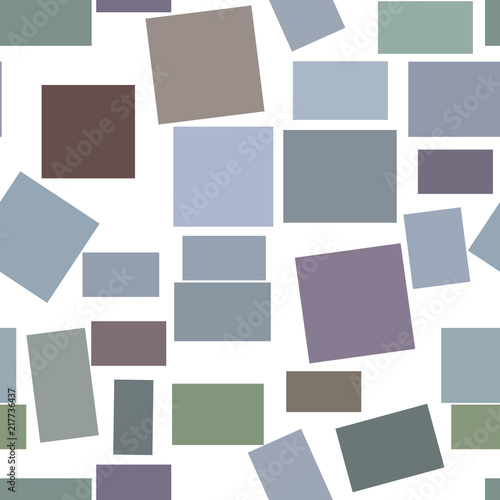 Wallpaper Mural Seamless background abstract geometric square, rectangle pattern for design. Template, digital, texture & backdrop. Torontodigital.ca