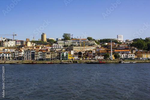 Old town skyline from across the Douro River