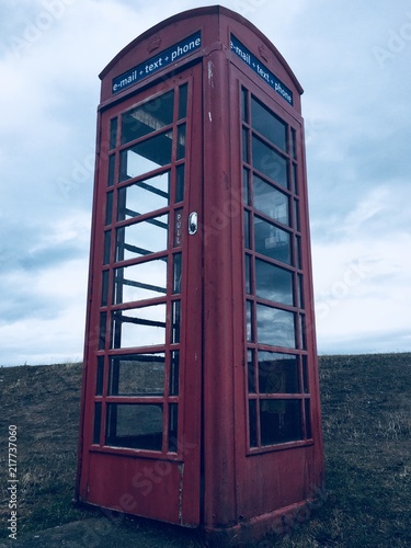 Traditional British Telephone Box
