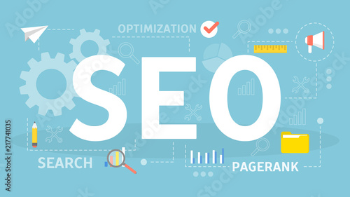 Search engine optimization concept