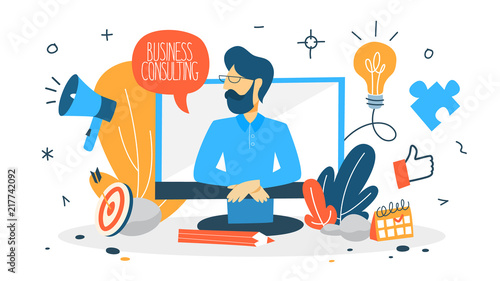 Business consulting concept