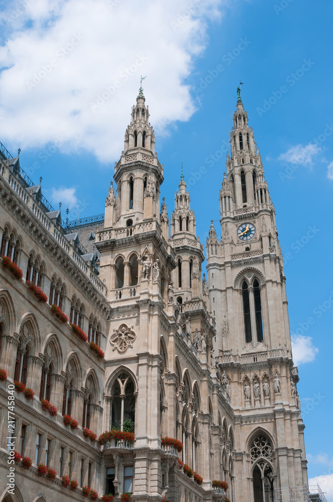 City Hall (Rathaus) in Vienna, Austria