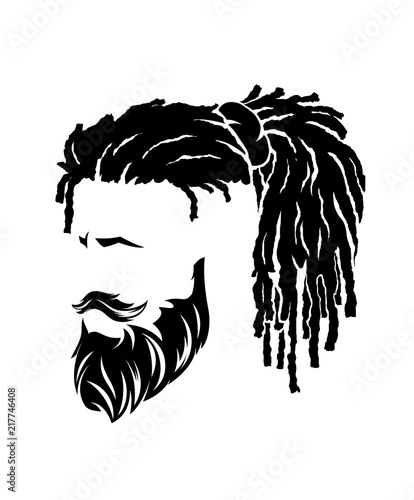 mens hairstyles and hirecut with beard mustache