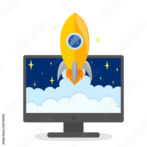 Startup concept illustration