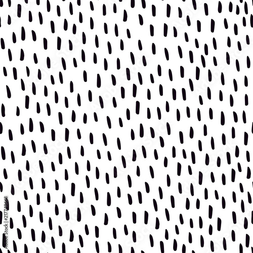 seamless pattern with doodle strokes