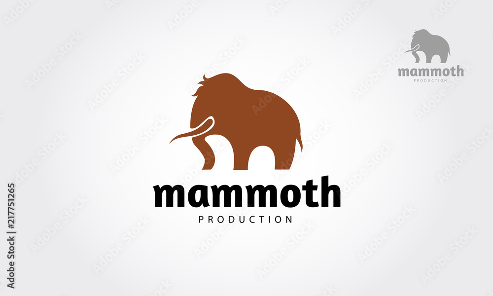 Simple Vector sign elephant Simple Vector sign elephant