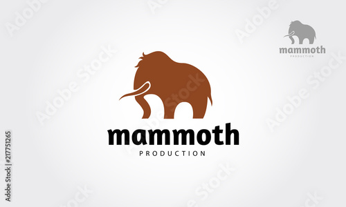 Simple Vector sign elephant
