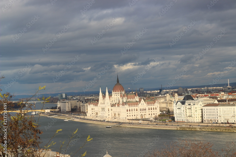Parliament in Budapest, Hunary 