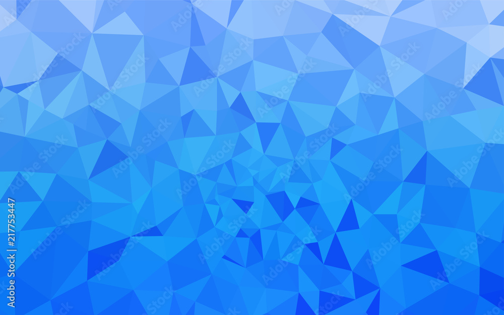 Light BLUE vector polygon abstract background. Light BLUE vector polygon abstract background.