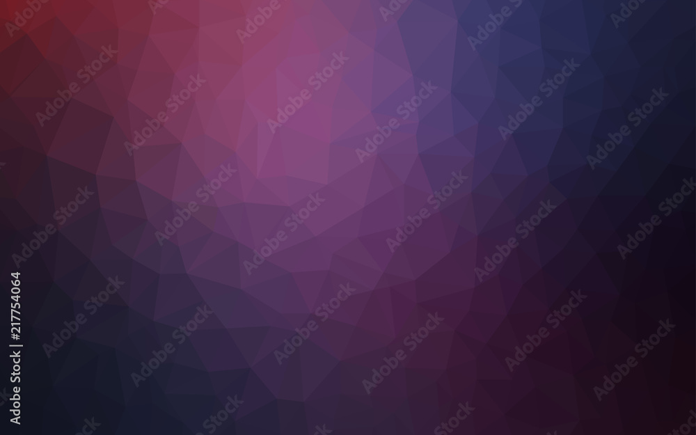 Dark Purple vector abstract polygonal background. Dark Purple vector abstract polygonal background.