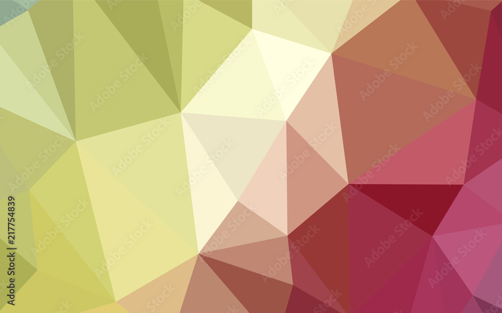 Fototapeta premium Dark BLUE vector abstract polygonal pattern.
